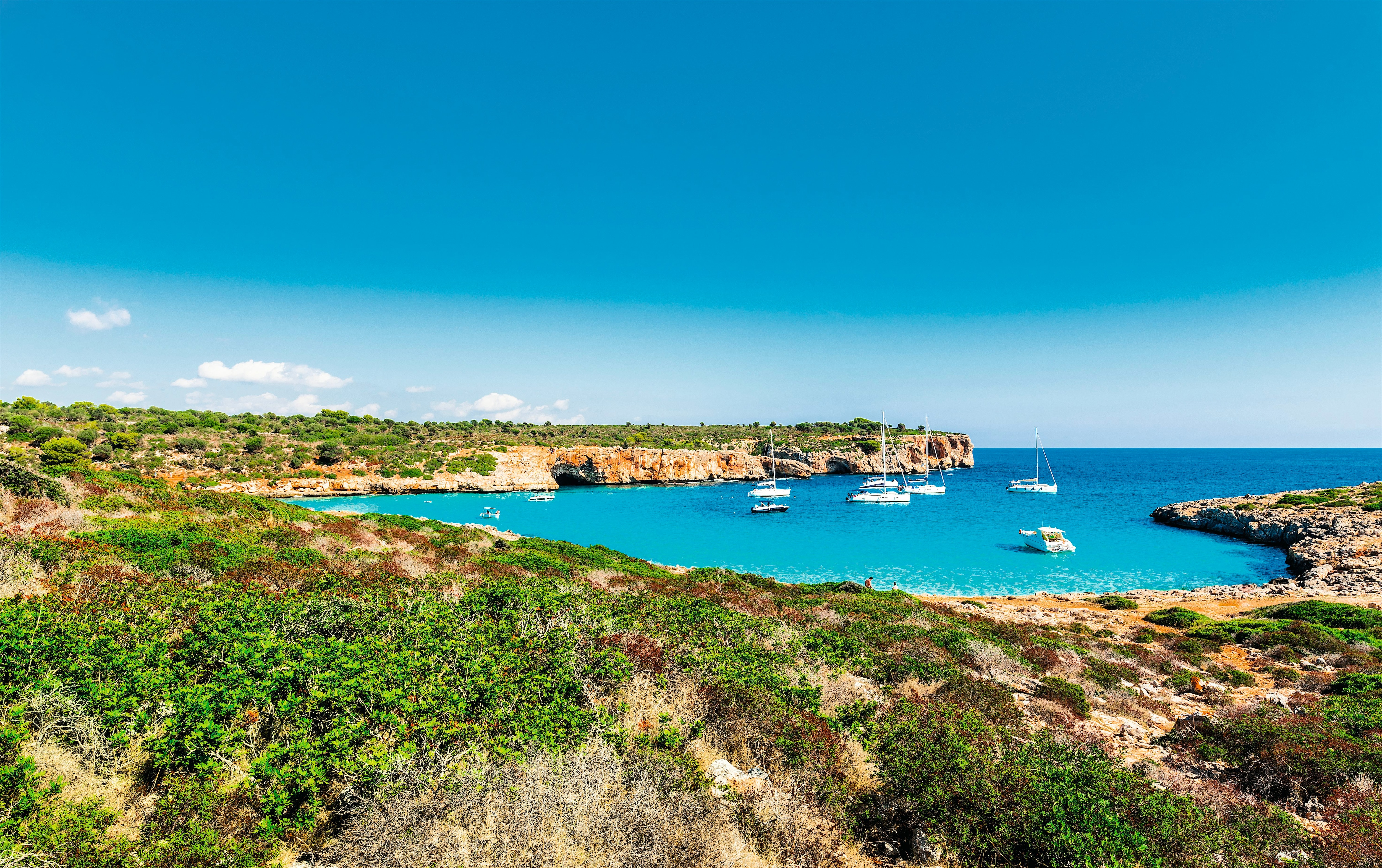 Standen Cala Varques på Mallorca.